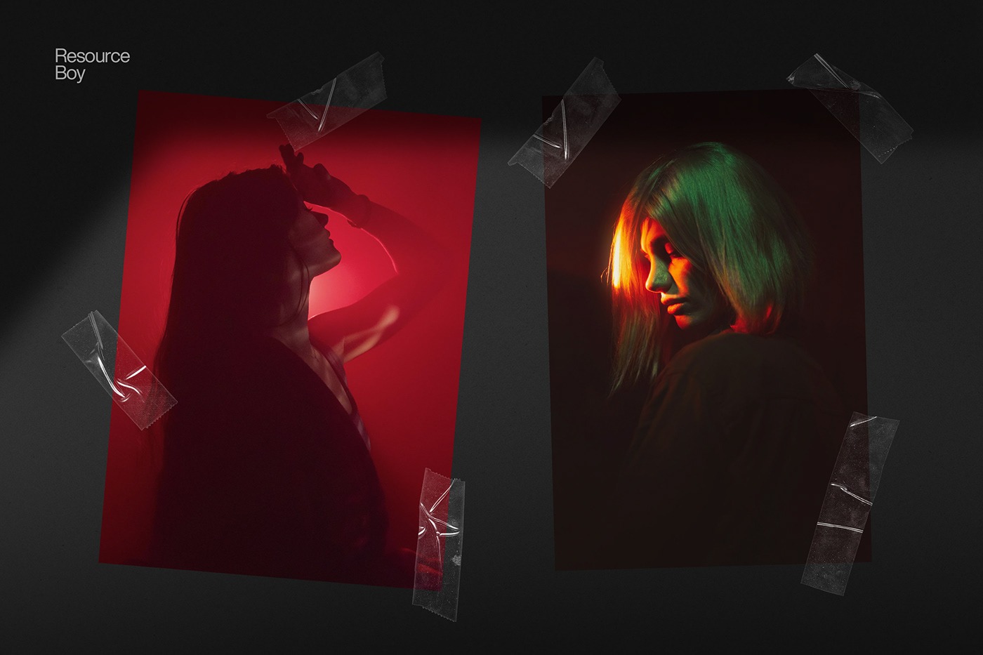 100 Free Transparent Tape Photoshop Brushes 4